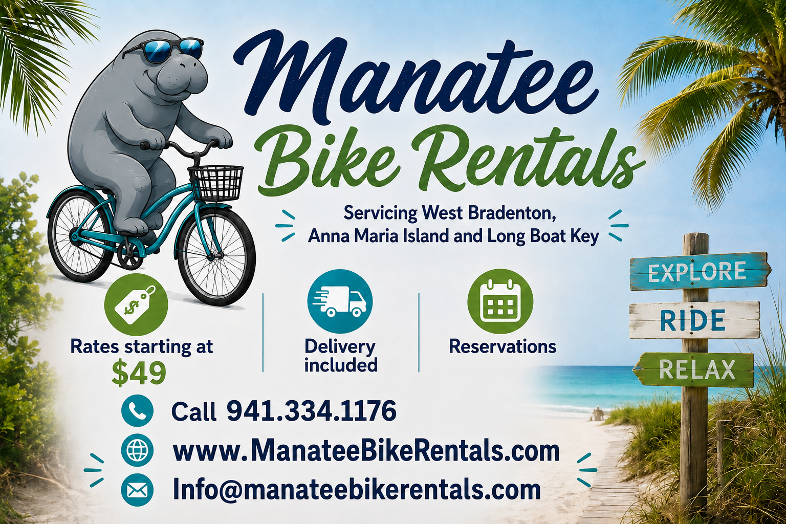 Manatee Bike Rentals